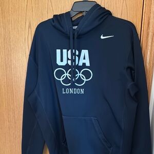 Nike Navy Team USA Olympic Team Hoodie London Olympics
